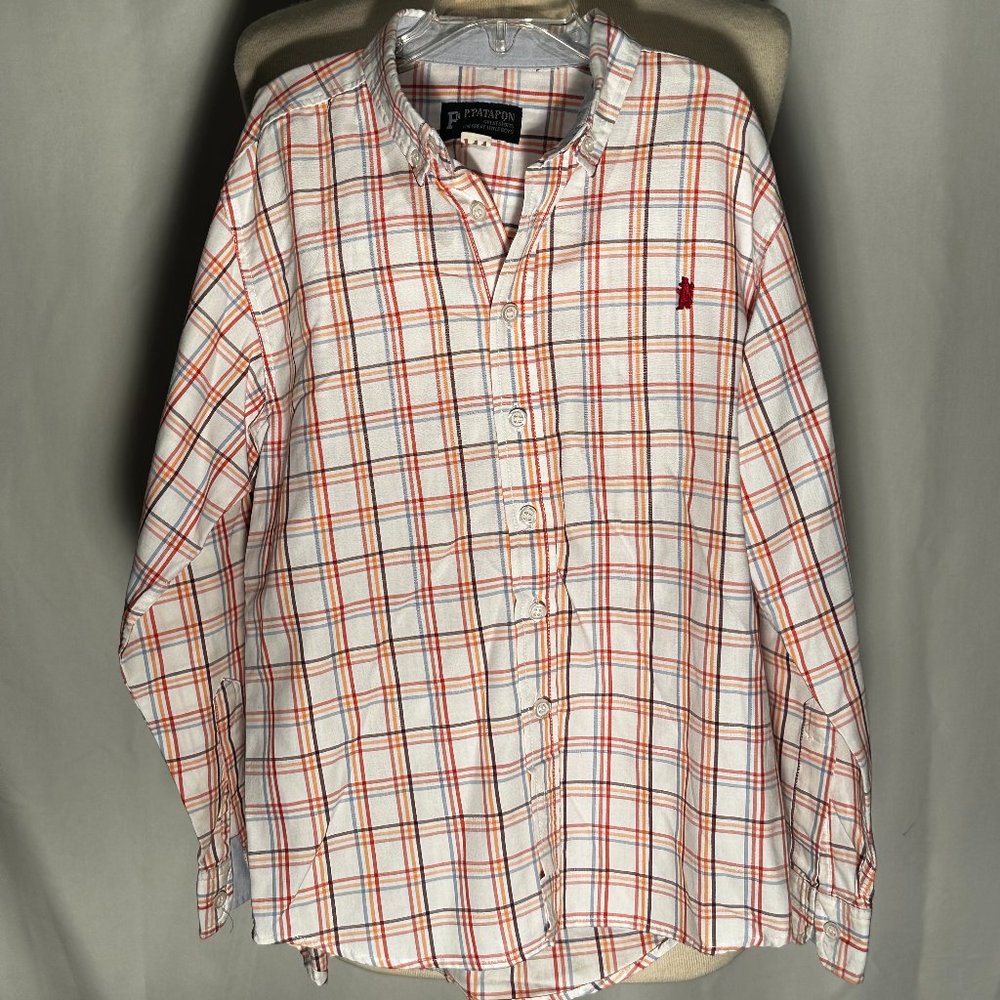 Vintage P. Patapon Boys Button Down Shirt Size 9/10